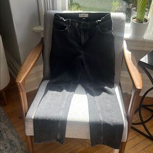 Abercrombie & Fitch Black Straight Jeans Timeless Style